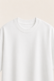 Men’s TELLS Heavyweight White Oversized T-Shirt