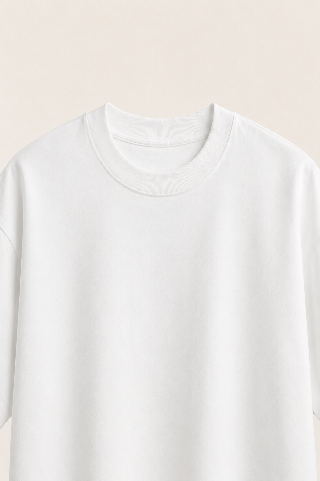 Men’s TELLS Heavyweight White Oversized T-Shirt