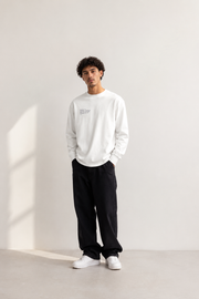 The Real Flex Heavyweight White Long Sleeve