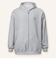 Women’s TELLS Signature Gray Zip Hoodie