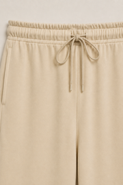 TELLS Straight-Leg Apricot Sweatpants