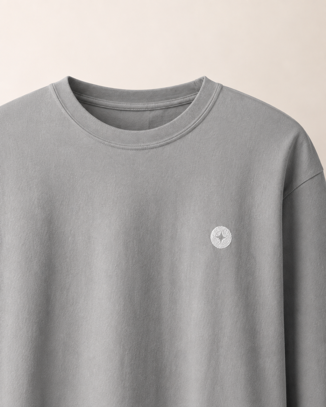 Women’s TELLS Gray Long-Sleeve Tee
