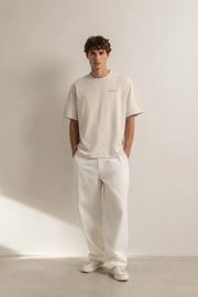 TELLS Faded Oversized Bone T-Shirt