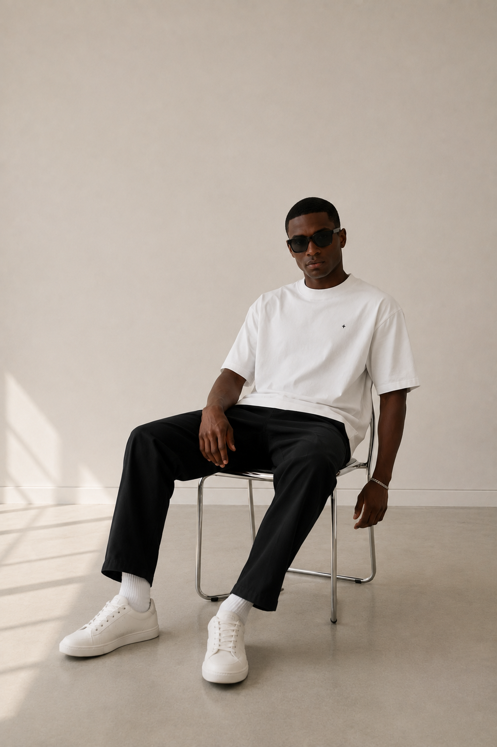 TELLS Signature Oversized White T-Shirt