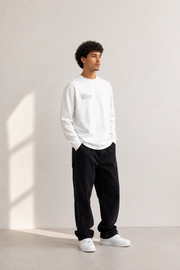 The Real Flex Heavyweight White Long Sleeve