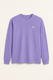 Women’s TELLS Purple Long-Sleeve Tee