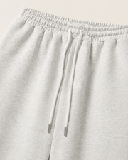 Women’s TELLS Essential Wide-Leg Light Gray Sweatpants