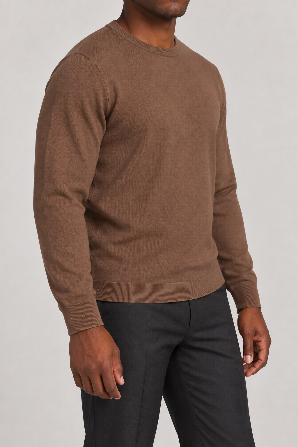Still Hours Crewneck Sweater in Toffee