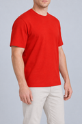 Open Hours Knit T-Shirt in Chili