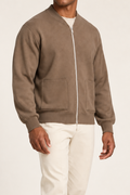 Afterlight Knit Bomber in Peanut