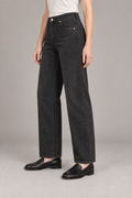 Worn Rhythm Straight Jeans in Black