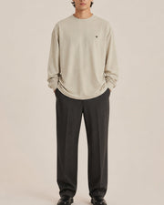 Dune Long Sleeve T-Shirt in Sand Color