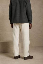 Form Heavy Pant in Lucent White rear view