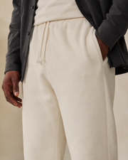 Form Heavy Pant in Lucent White fabric detail