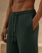 Groundline Straight Pant in Eden Green detail view