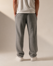 Groundline Straight Pant in Gray back view