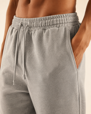 Groundline Straight Pant in Gray detail view