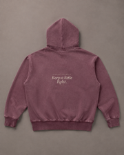 Little Light Hoodie in Jujube Red
