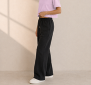 Women’s Signature Star Pink Boxy Tee — cropped below face