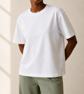 Studio Ease Boxy T-Shirt in White